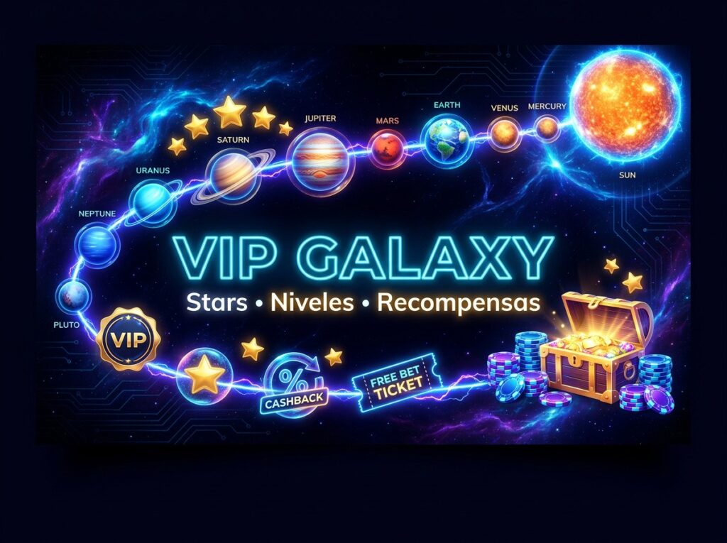 MyStake VIP Galaxy: niveles, stars y recompensas