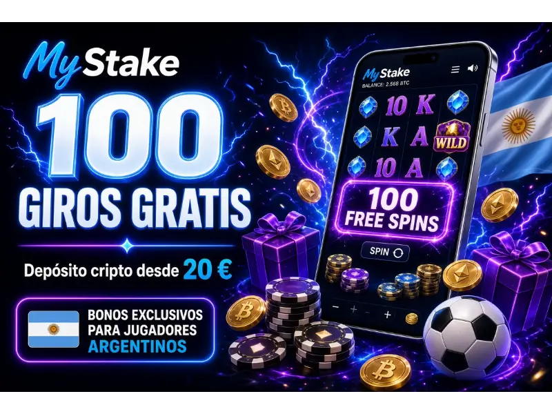 Bono cripto y free spins en MyStake