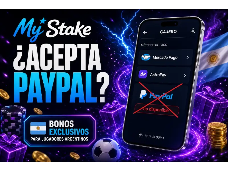 MyStake acepta PayPal